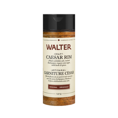 Walter Craft Caesar Rim, Original, 140g/5 oz., Shaker {Imported from Canada}